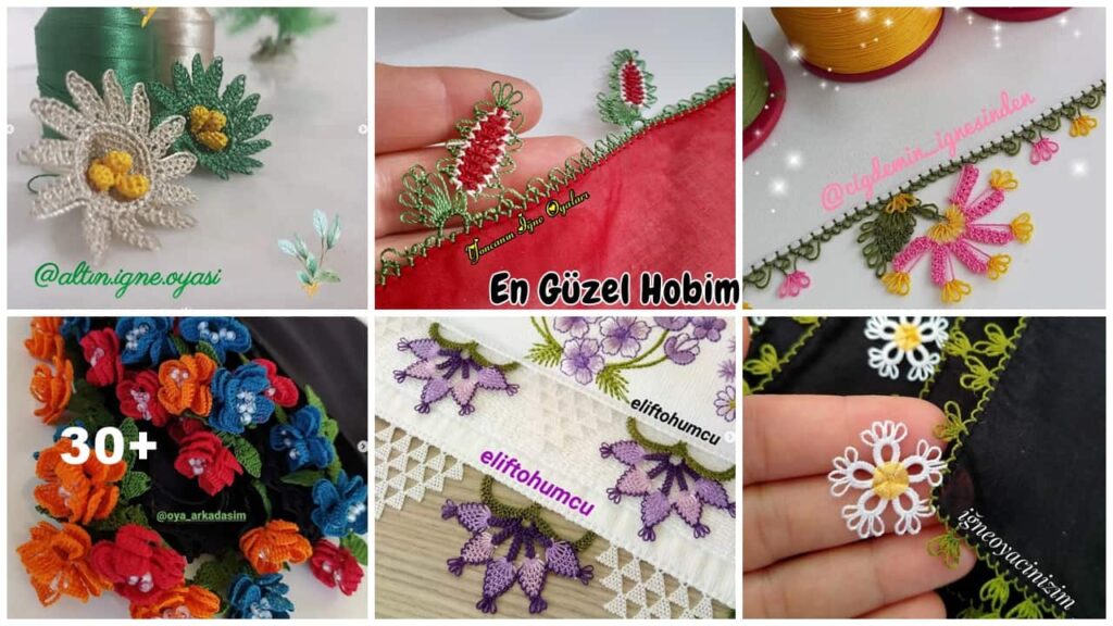 Çok Beğenilen İddialı 30 Adet İğne Oyası Modelleri