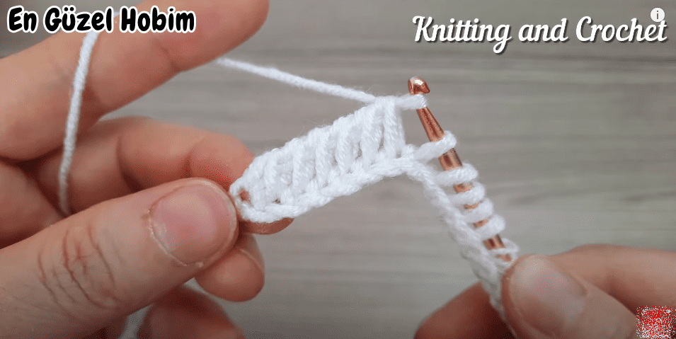 Yapımı Kolay Fantastik Tunus İşi Örgü Modeli tunus işi örgü modelleri