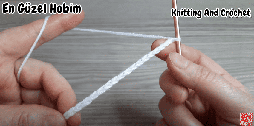 Harika Yapımı Çok Çok Kolay Tunus İşi Örgü Modeli zincirli örgü modelleri