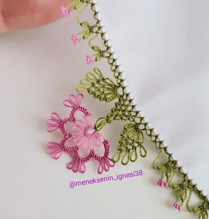 şık iğne oyası modelleri
