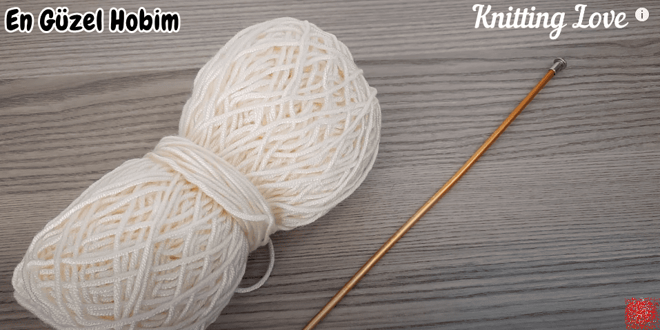 Tunus İşi Yapımı Kolay İşkembe Örgü Modeli tunus işi örgü örnekleri