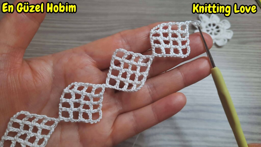 kolay tığ işi battaniye örgü modeli crochet stitch