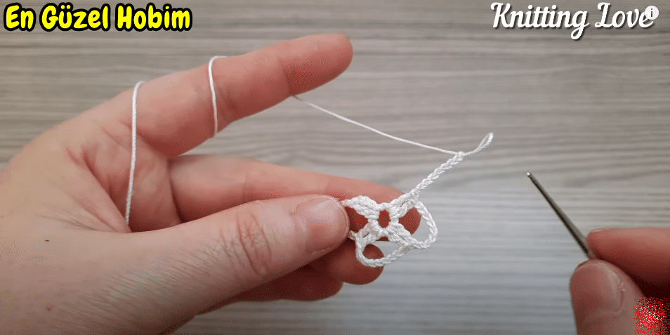 Muhteşem Yepyeni Tığ İşi Kare Örgü Modeli yeni örgü modelleri