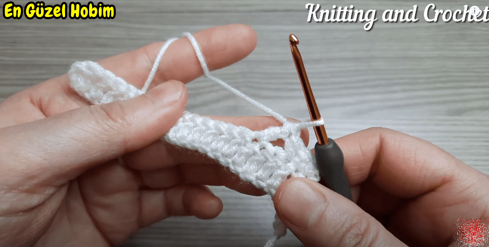 Süper Çok Kolay Tığ İşi Örgü Modeli örgü modelleri yepyeni