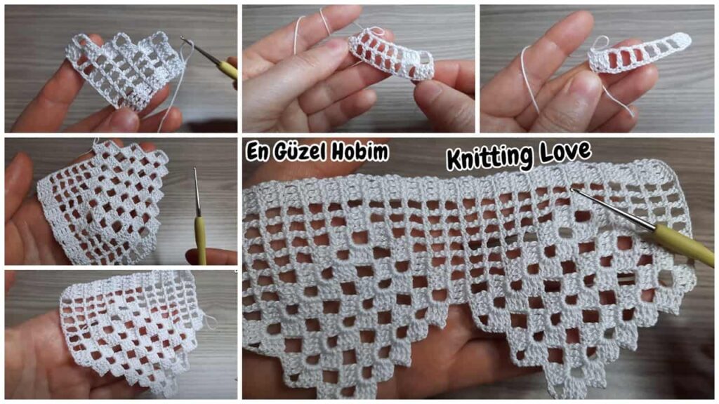 Aklınızı Alacak Şık Tasarım Yatak Örtüsü Tığ İşi Örgü Modeli beyaz dantel yatak örtüsü