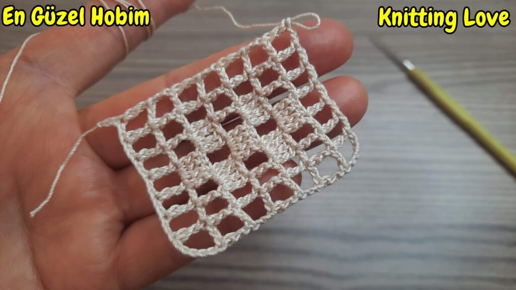 tığ işi örgü modelleri