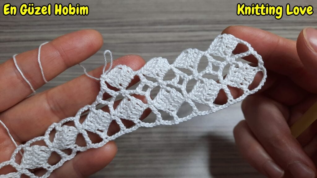 kolay tığ işi örgü modeli
