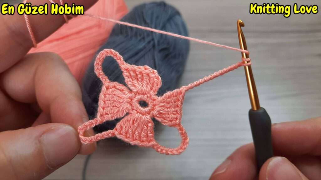 tığ işi kare örgü modeli