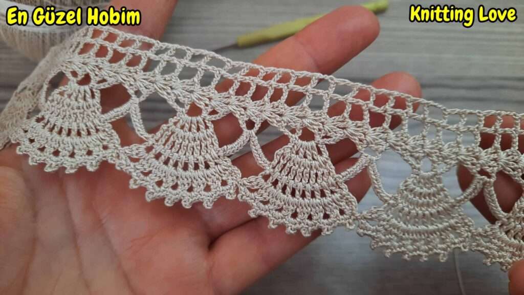  En Yeni Kenar ve Uç Örgülere Örgü Modeli