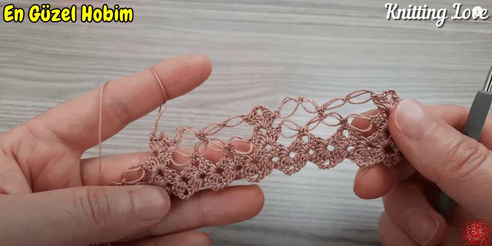 örgü motif modeli