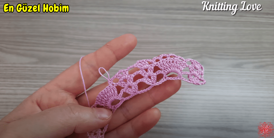 crochet delikli motif modeli
