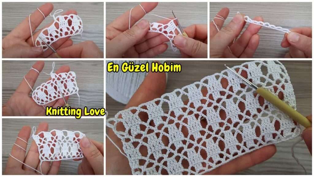 Şık Tasarım Harika Tığ İşi Örgü Modeli Yapımı | Kolay ve Gösterişli Crochet Örgü Deseni