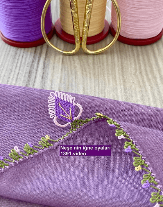 şık iğne oyası modelleri