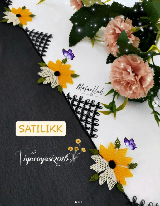 iğne oyası örnekleri