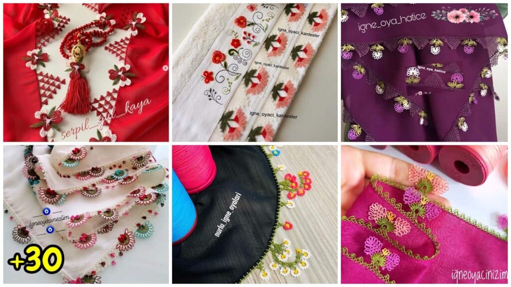 Çeyiz Bohçalarını Renklendirecek Yepyeni İğne Oyası Modelleri