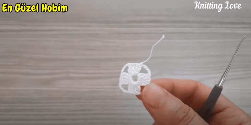 3D Şahane Tığ İşi Çiçek Örgü Motifi Yapımı