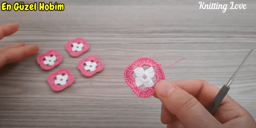 3D Şahane Tığ İşi Çiçek Örgü Motifi Yapımı