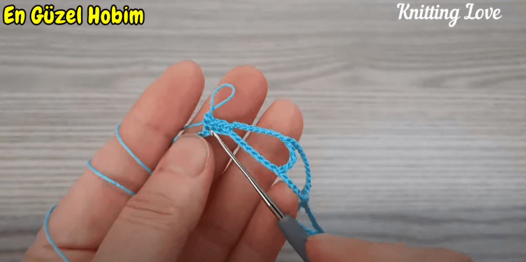 Tığ Desenli Çok Kolay Muhteşem Örgü Modeli
