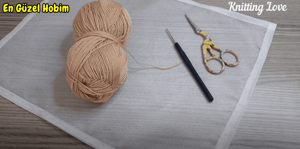 Çeyizlik Sehpa Örtüsü Tığ İşi Örgü Modeli Yapımı