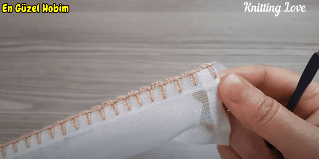 Çeyizlik Sehpa Örtüsü Tığ İşi Örgü Modeli Yapımı