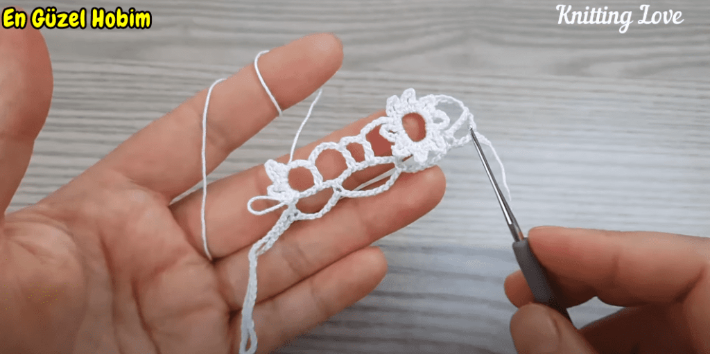 Merak Uyandıran Kış Çiçeği Örgü Modeli Yapımı