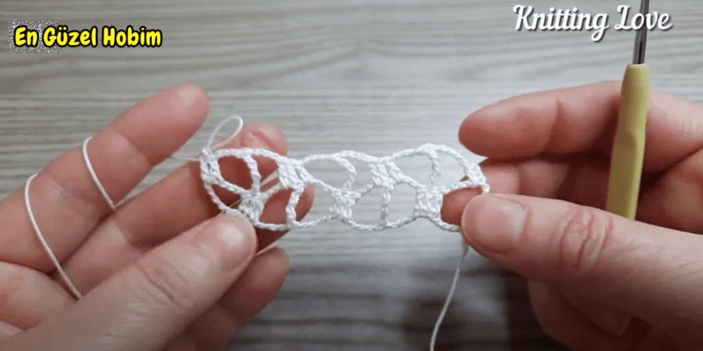 Kolay Delikli Süper Örgü Modeli Yapılışı