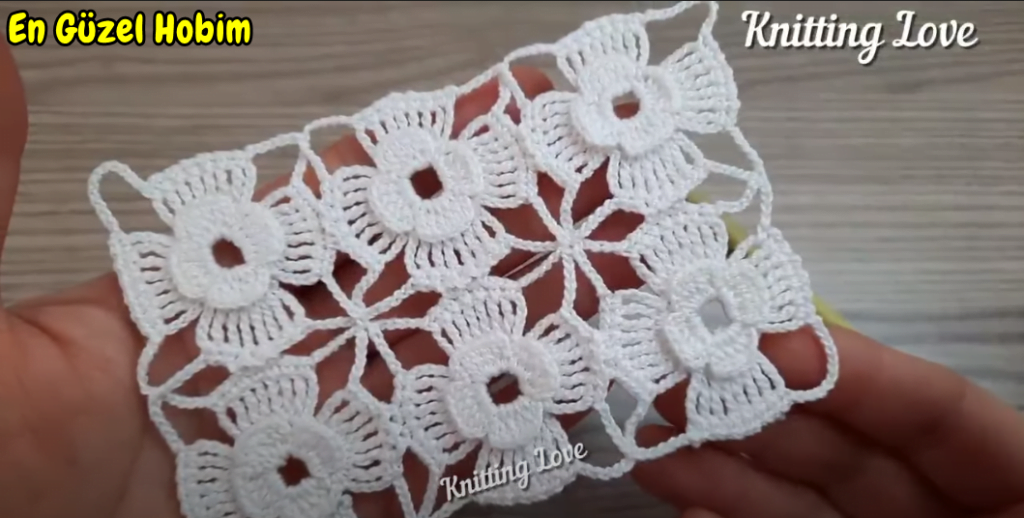 Yazlık Muhteşem Tığ İşi Örgü Modeli