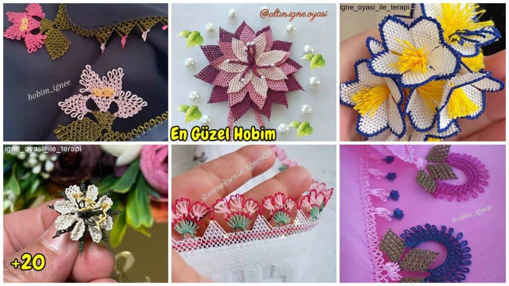 Şirin mi Şirin İğne Oyası Yazma Kenarı Modelleri