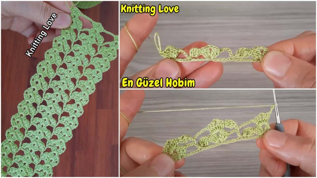Kaynana Çatlatan Yeni Tığ İşi Örgü Modeli