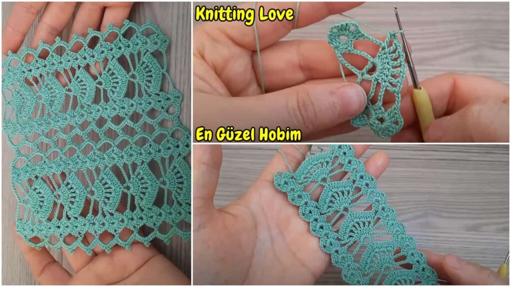 Harika Çok Güzel Tığ işi örgü modeli