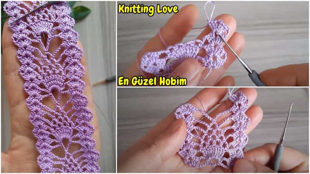 Göz Kamaştıran Şahane Tığ İşi Örgü Modeli