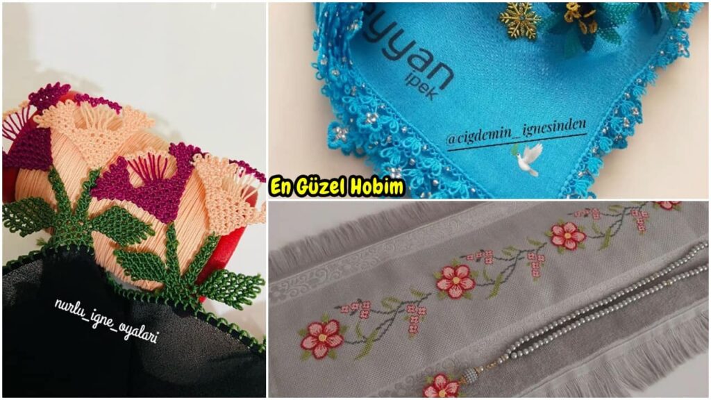 Son Çıkan Göz Alıcı En Güzel İğne Oyası Modelleri 2023 | Trend Yazma Kenarı Oya Örnekleri
