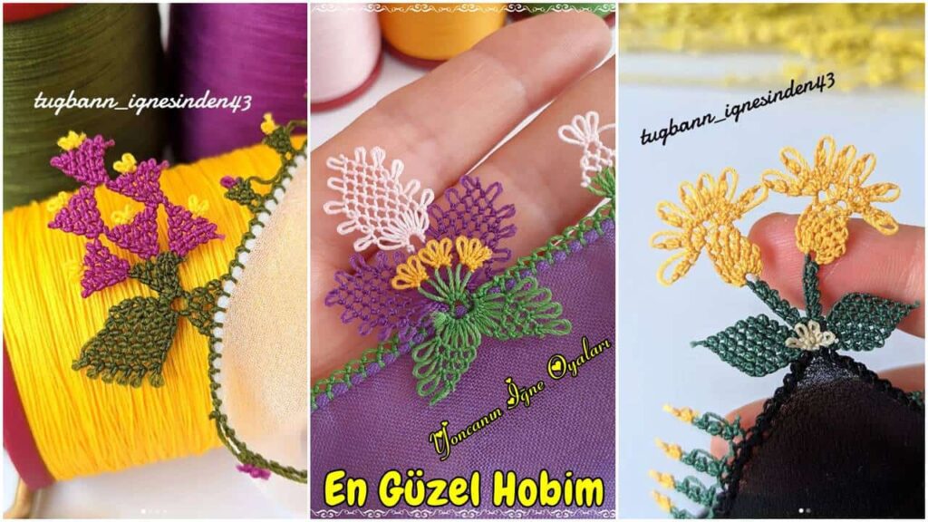 Yazma Kenarına İşlenen Akıllara Kazınacak İğne Oyası Modelleri| Zarif ve Şık Oya Örnekleri
