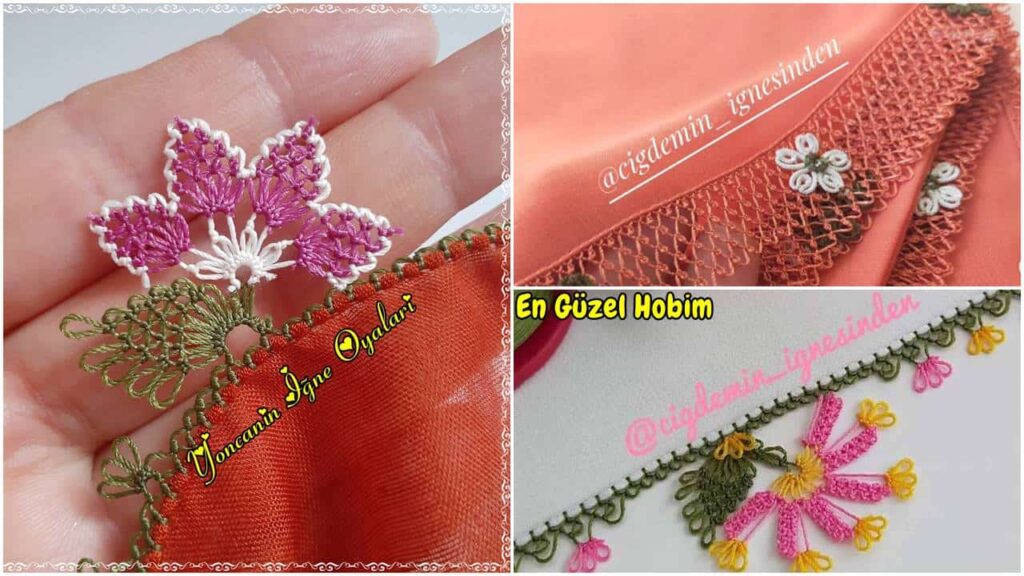 Son Çıkan En Güzel En Yeni İğne Oyası Modelleri 2023 | Trend Yazma Kenarı Oya Örnekleri