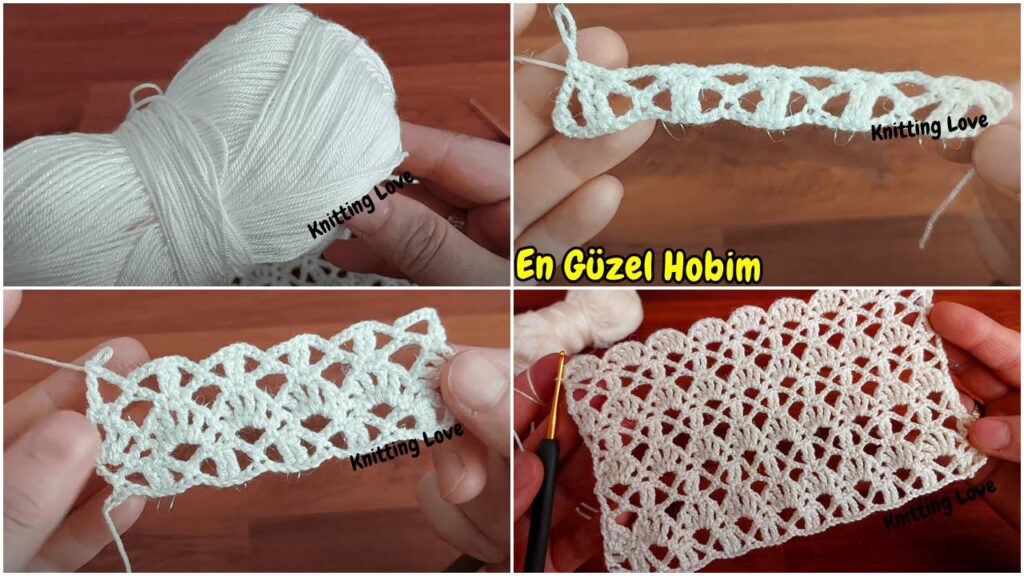 Muhteşem Tığ İşi Örgü Modelinin Yapımı | Adım Adım Örgü Model Tarifi