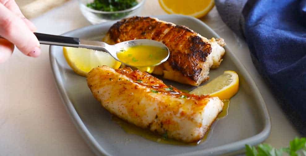 Fırında Limon Otu Halibut Tarifi | Lokum Gibi, Fırında Pratik Balık Yapımı