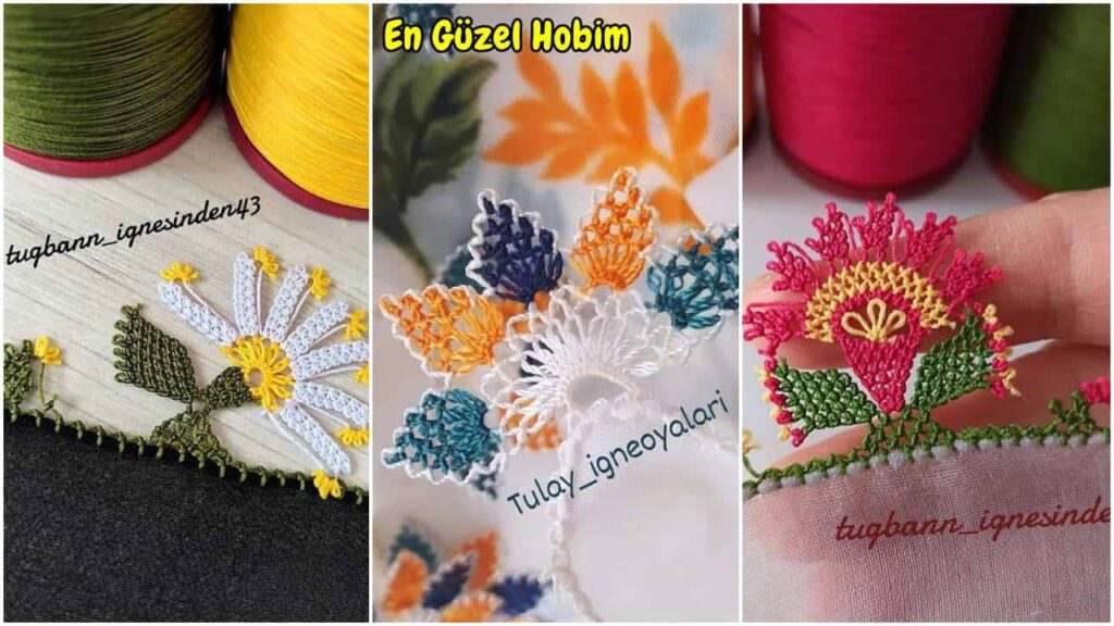 Yazma Kenarı Göz Alıcı İğne Oyası Modelleri | En Şık Yazma Oyaları