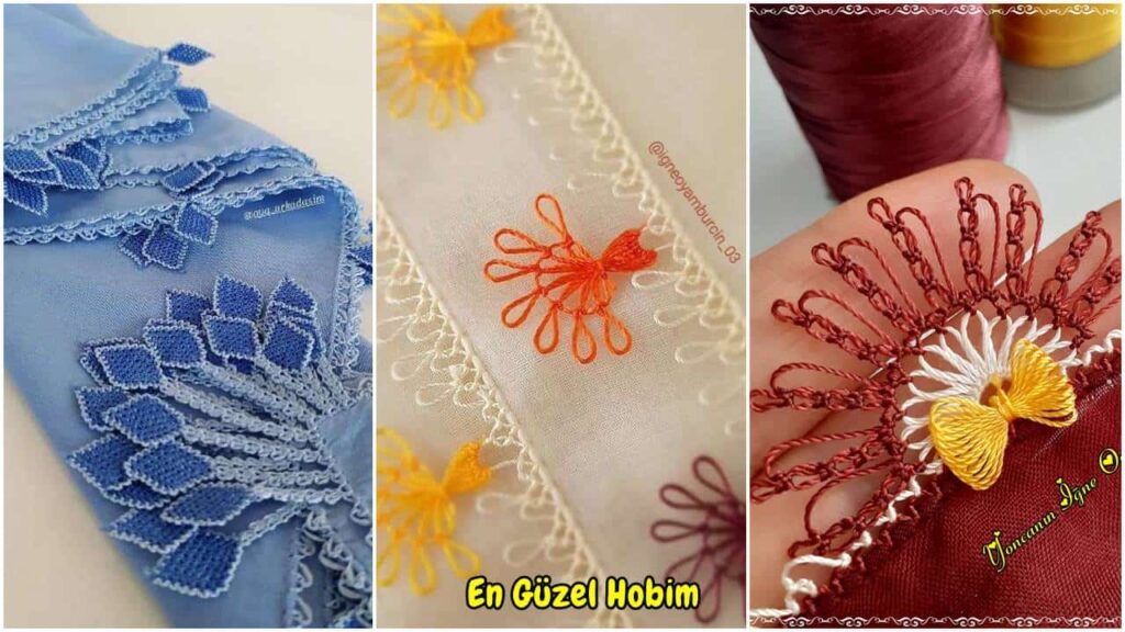 Pratik ve Gösterişli İğne Oyası Yazma Modelleri | Trend Gösterişli Oya Fikirleri