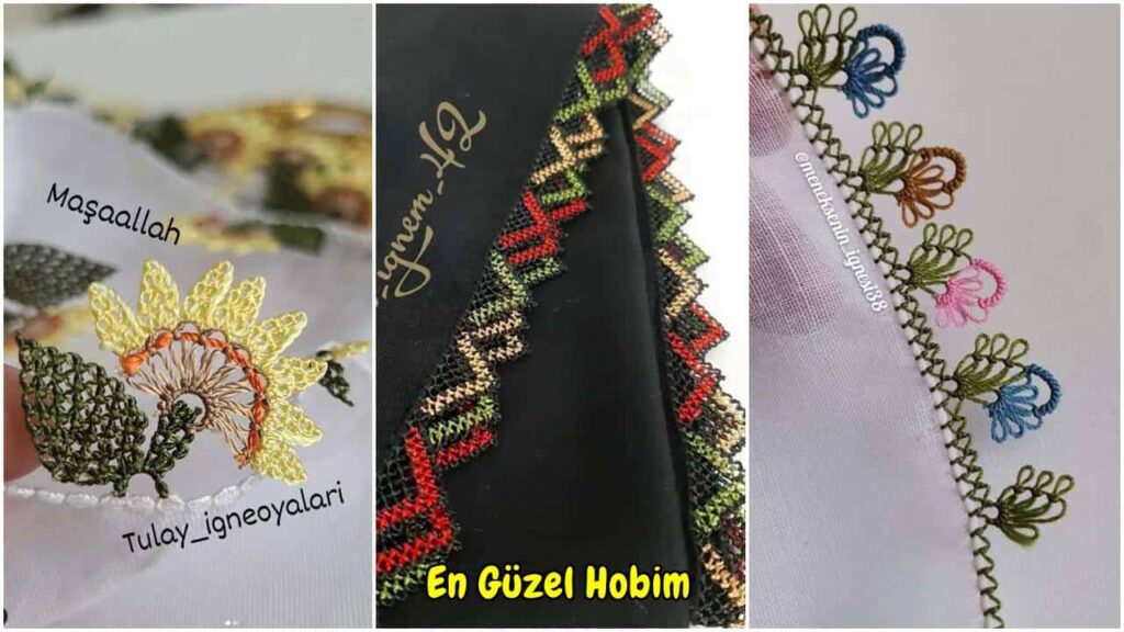 Kalıp Gibi Ütü İstemeyen Kolay İğne Oyası Modelleri | Pratik ve Zarif Oya Örnekleri