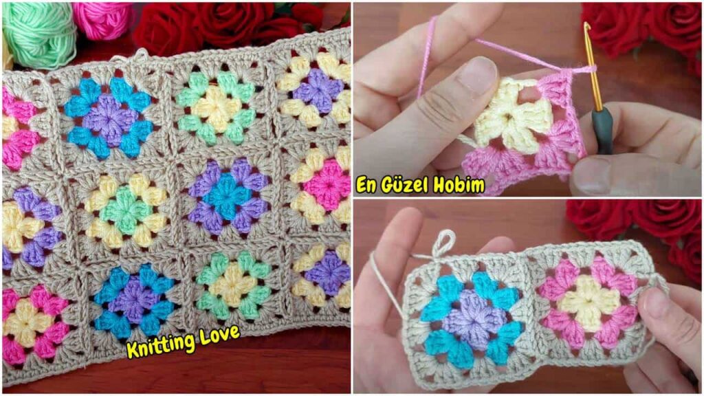 Tek Modelle Her Şey! Tığ İşi Battaniye, Hırka, Yelek ve Çanta Örgü Yapımı