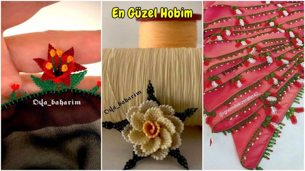 Hafif İğne Oyası Modelleri | Sade, Zarif ve Kolay Oya Örnekleri