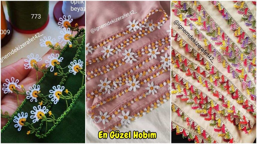 Hem Kolay Hem de Çok Zarif İğne Oyası Modelleri | Bu Sene Çok Tercih Edilen Örnekler