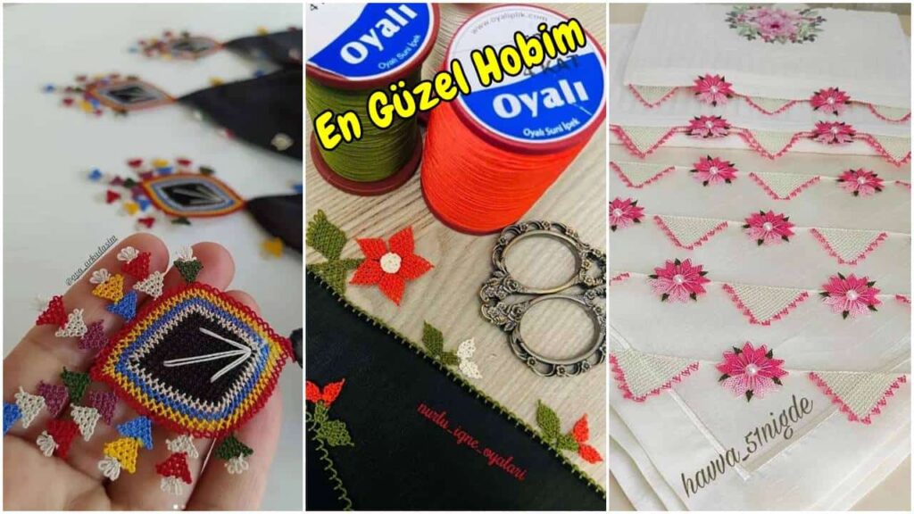 Son Çıkan En Güzel Yeni İğne Oyası Yazma Modelleri | Trend Yazma Kenarı Oyaları
