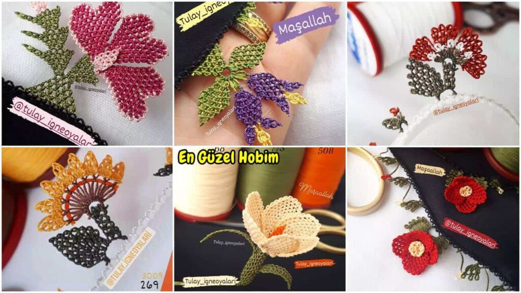 Son Çıkan İğne Oyası Şahane Modeller 84