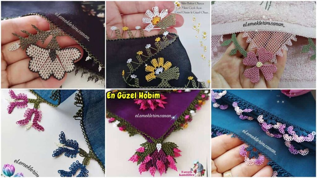 Yeni ve Farklı Tasarım İğne Oyası Modelleri