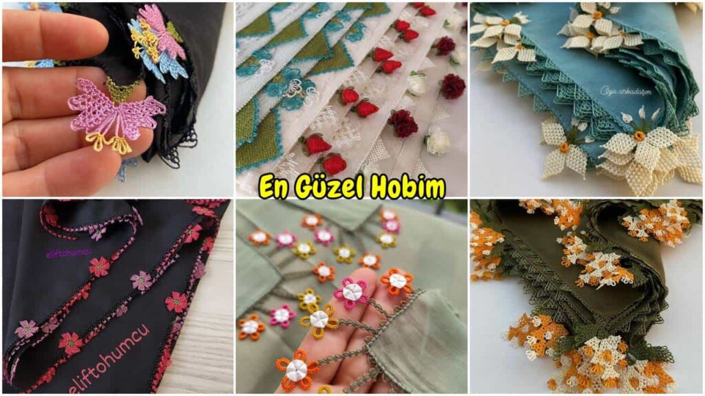 Çok Beğenilen Yeni İğne Oyası Yazma Kenarı Modelleri | Trend Oya Örnekleri