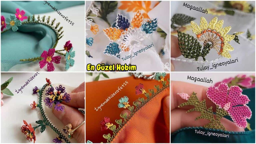İĞNE OYASI TÜLEBNT KENARI YENİ İĞNE OYASI MODELLERİ