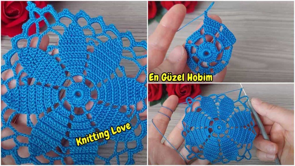 Kolay ve İddialı Tığ İşi Dantel Örgü Modeli Yapımı | Videolu Detaylı Anlatım
