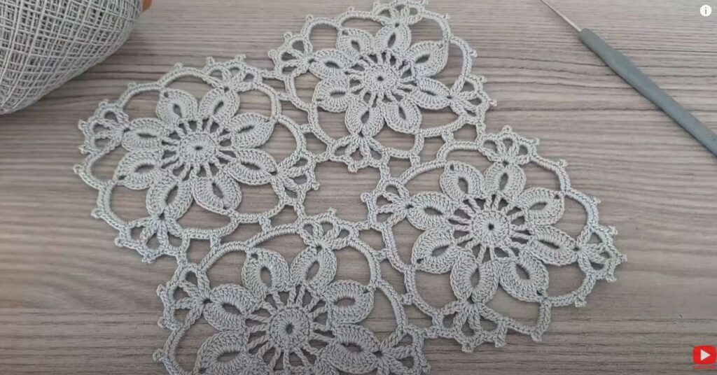 Master Joined Flower Crochet Lace Patterns