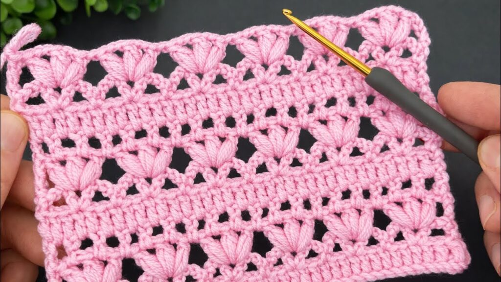 Şok Eden Kolaylıkta Tığ İşi Örgü Modeli! Yeni Çiçekli Crochet Modeli Yapımı
